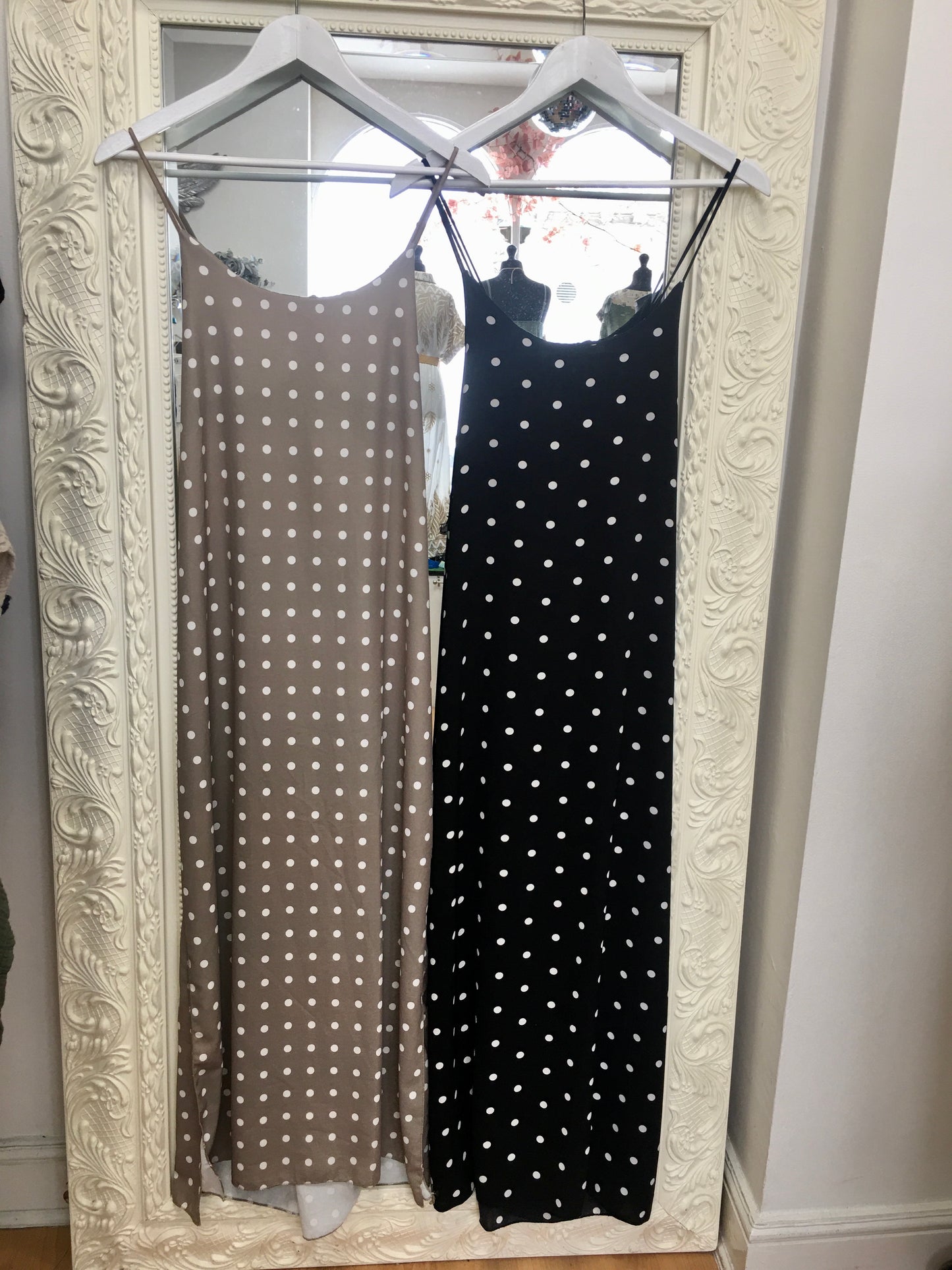 Valentina spotty dress