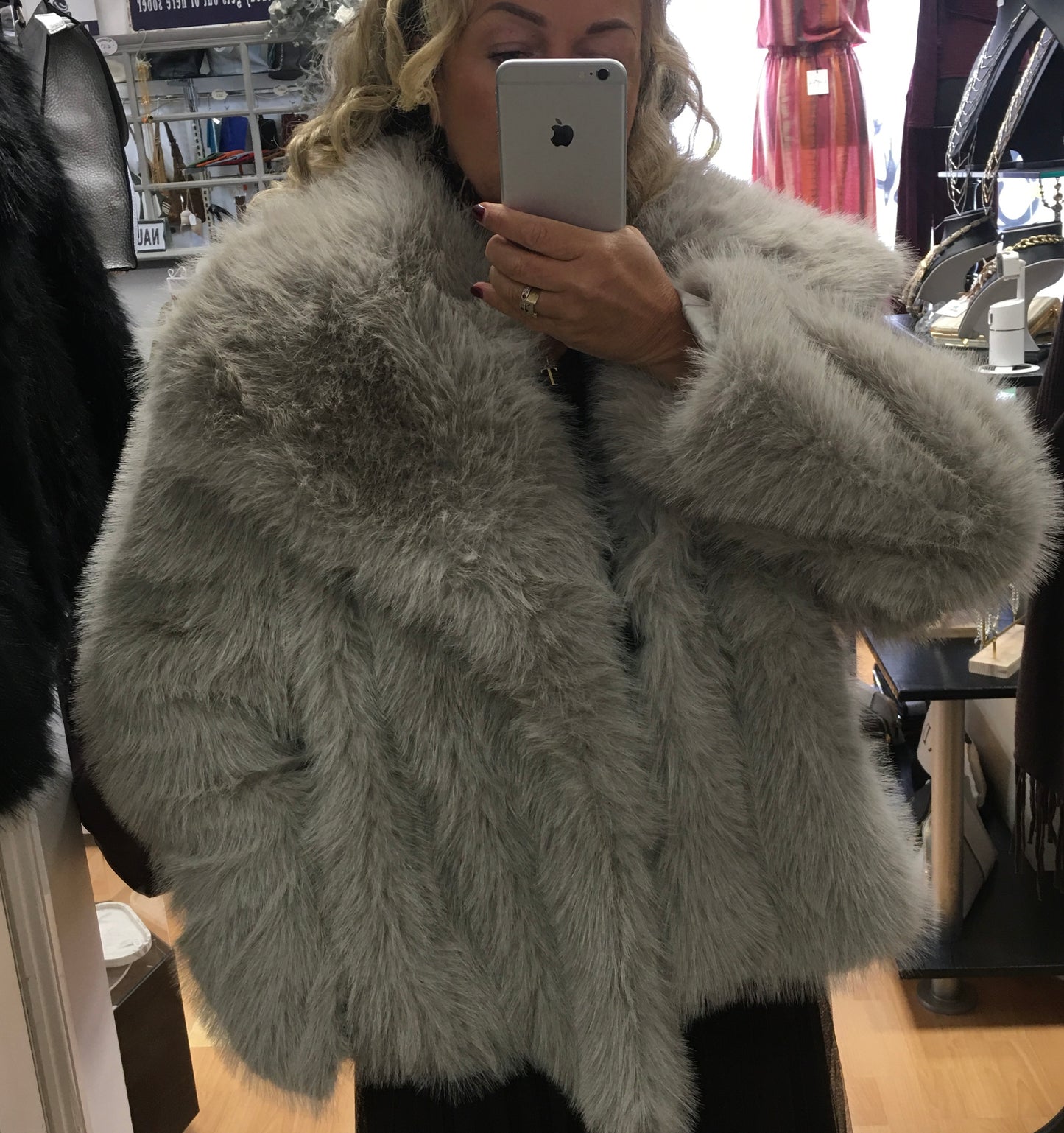 Felicity faux fur jacket