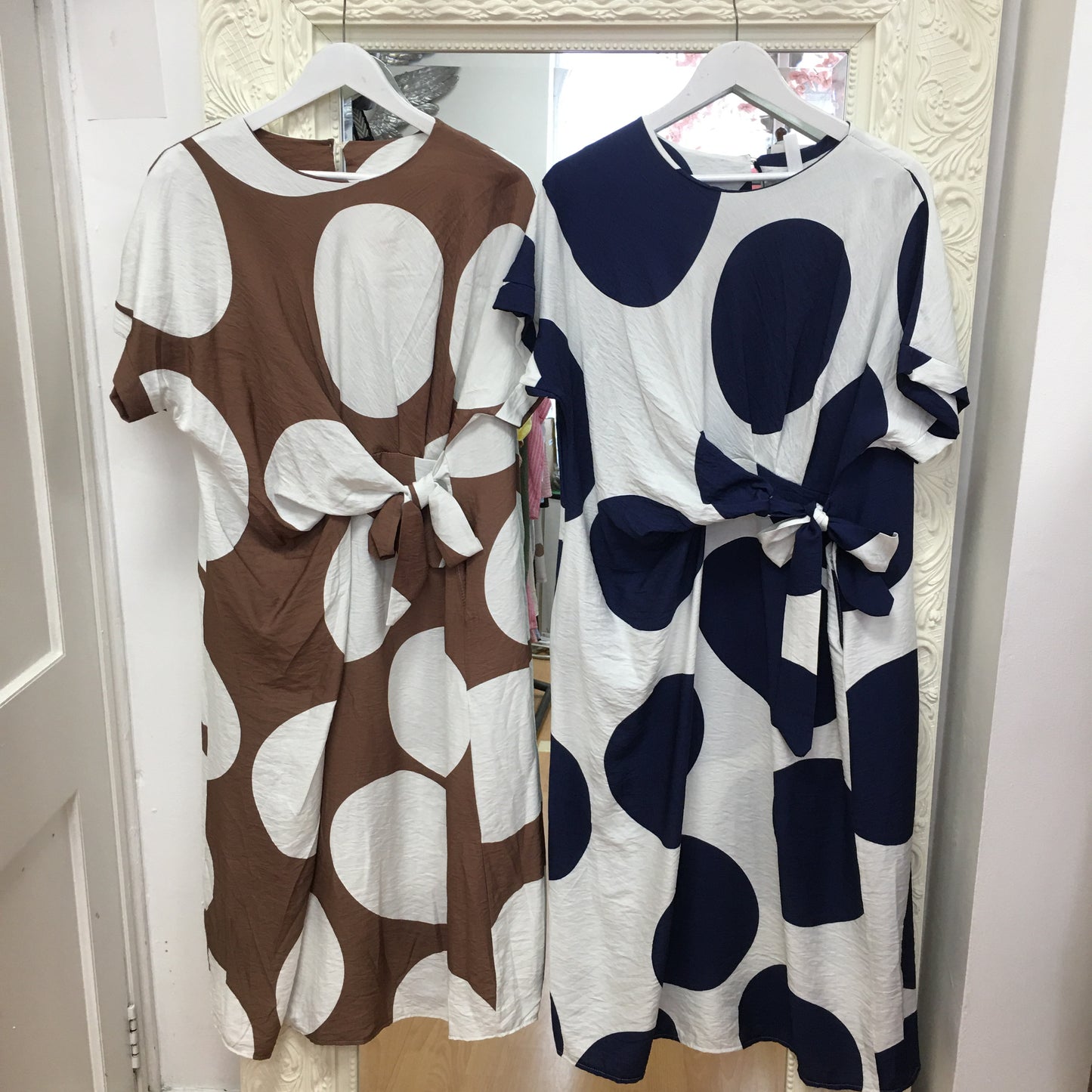 Bella polka dot dress