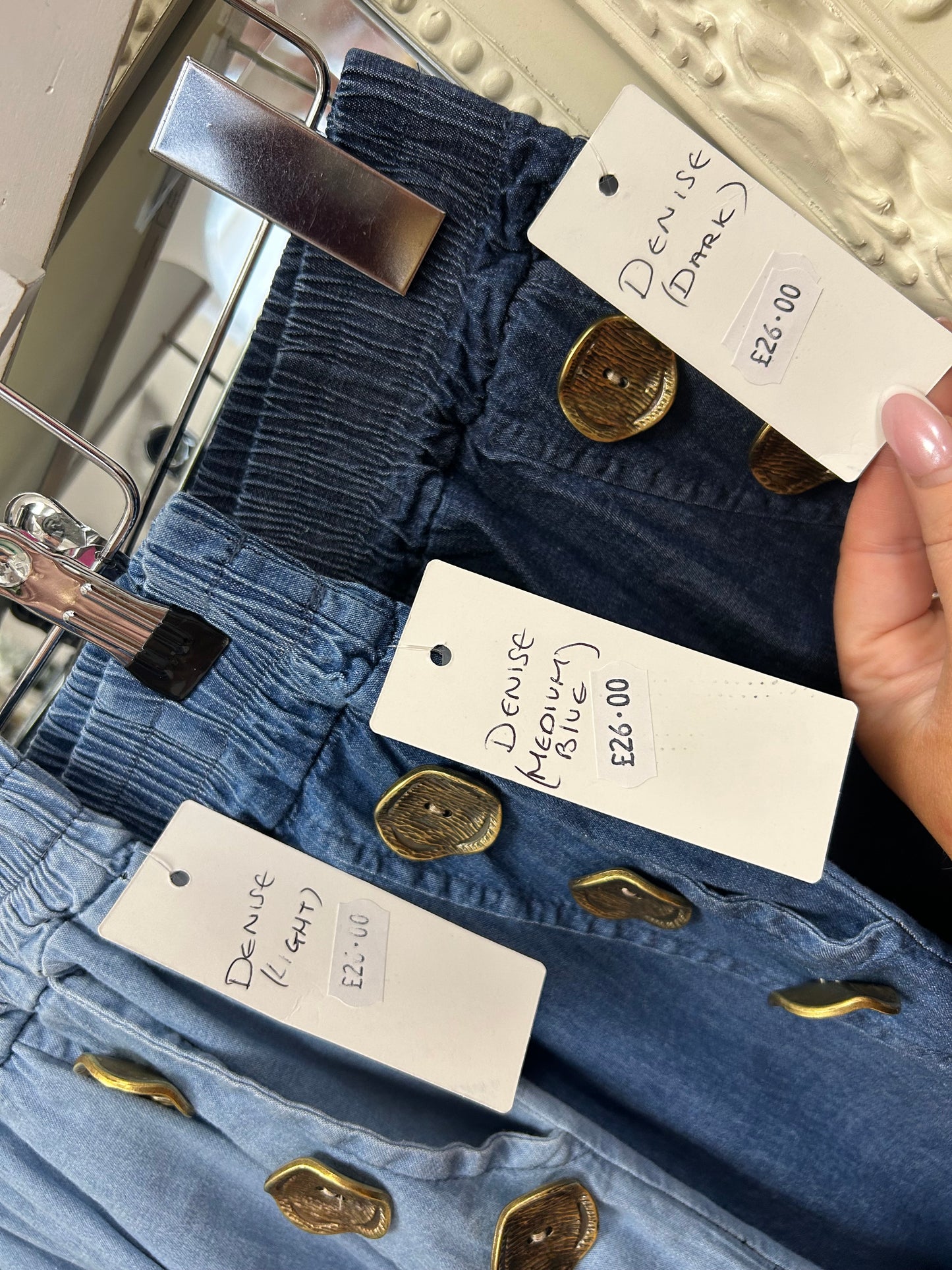 Denise denim trousers