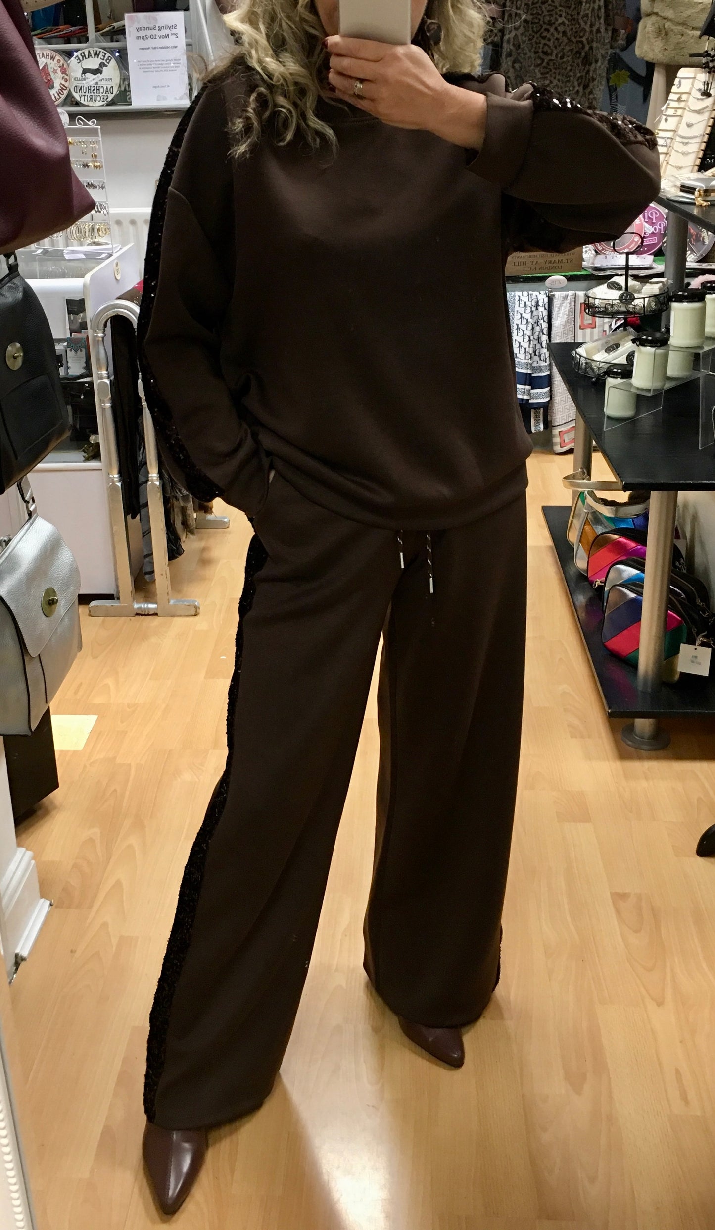 Sapphire trouser set