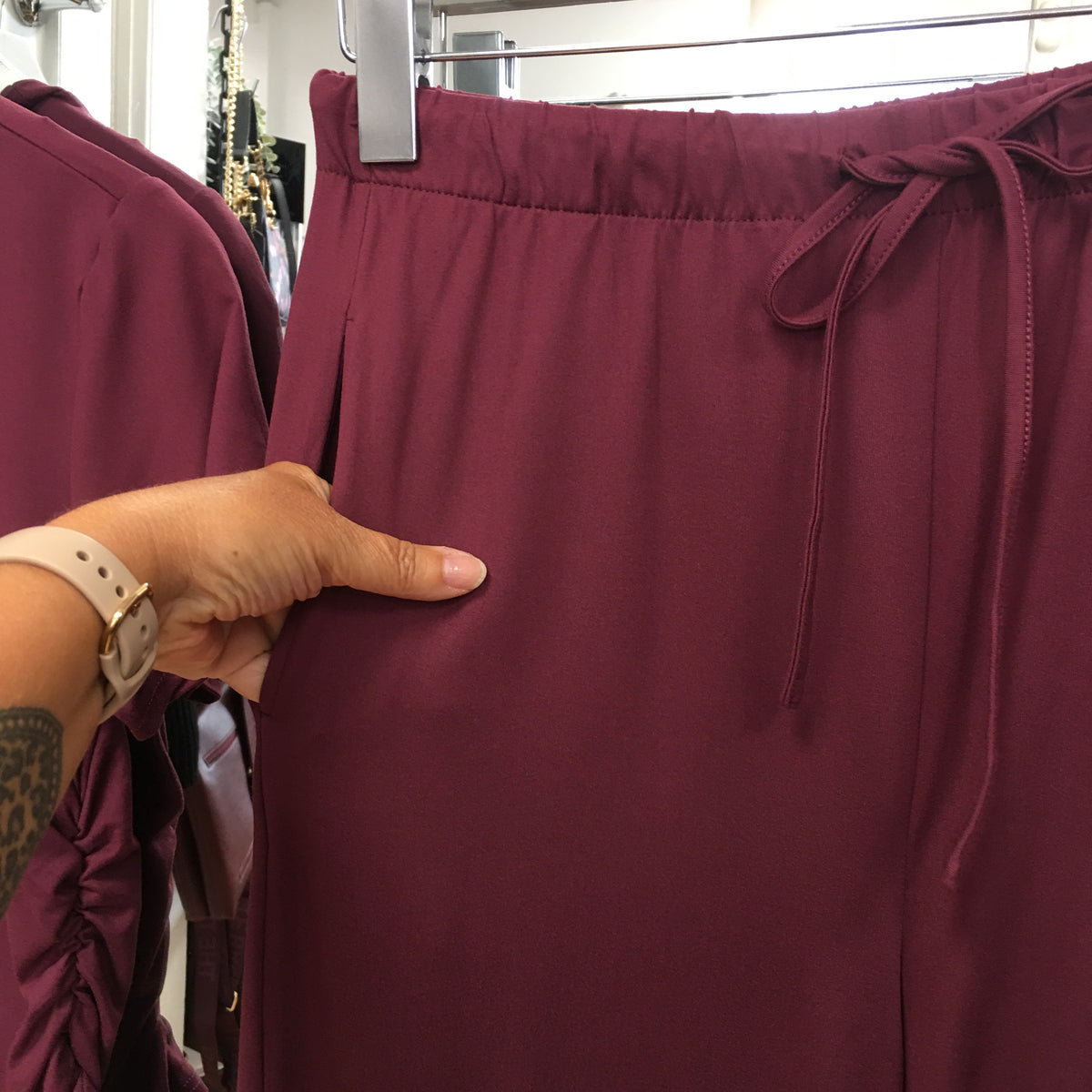 Marlo Co ord with drawstring waist