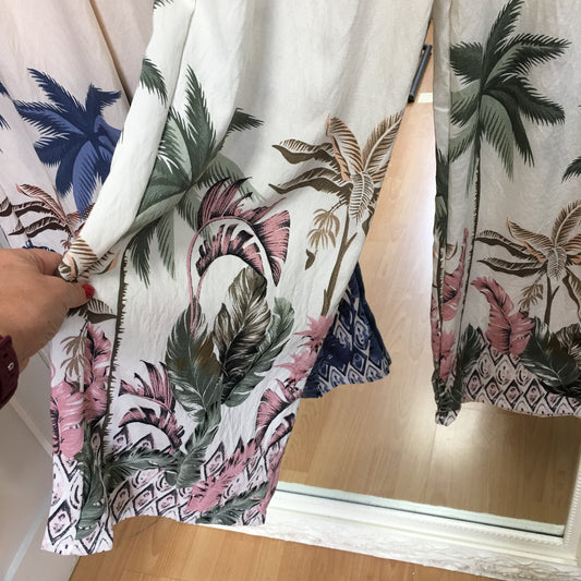 Eloise palm trousers