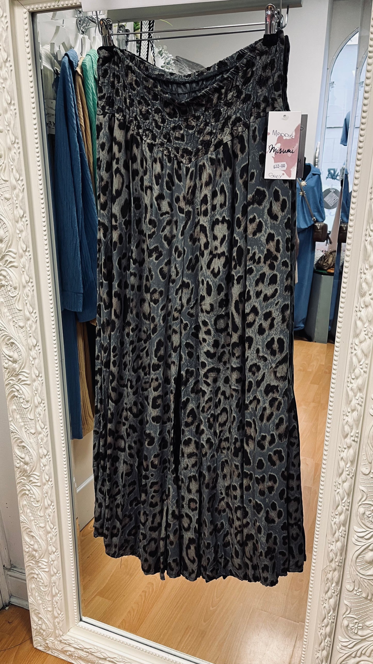 Maddie Animal Print Trousers