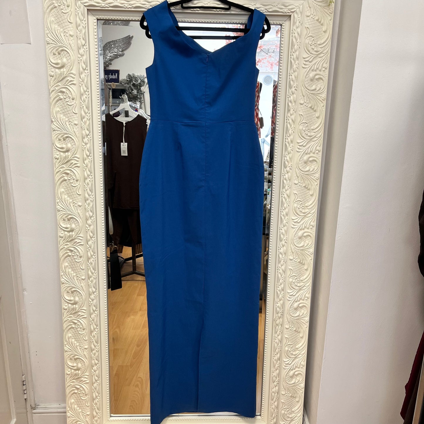 Vesper Tall Maxi Fitted Maxi Dress UK 12 | Extra Long Occasion Dress V121