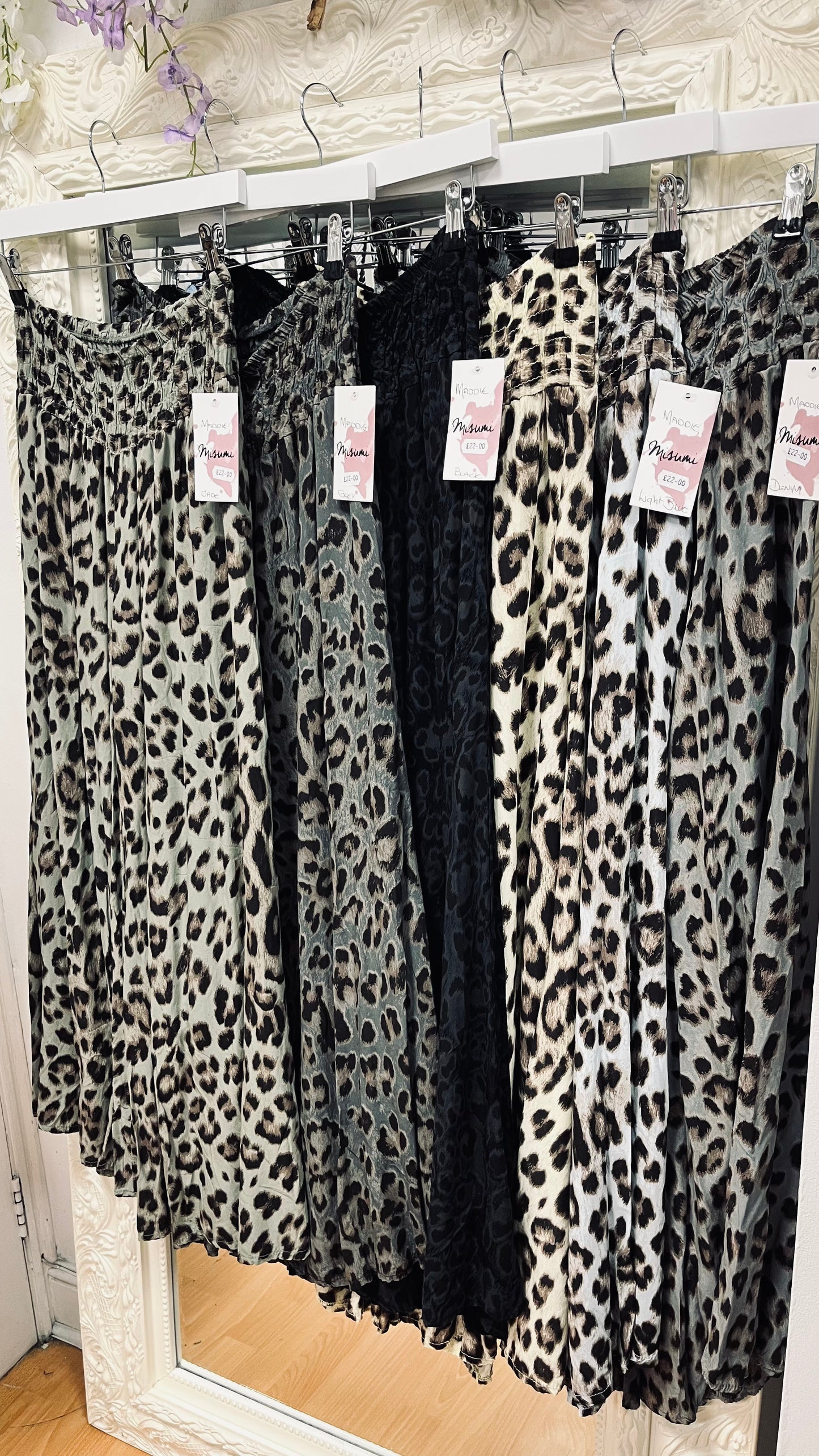 Maddie Animal Print Trousers