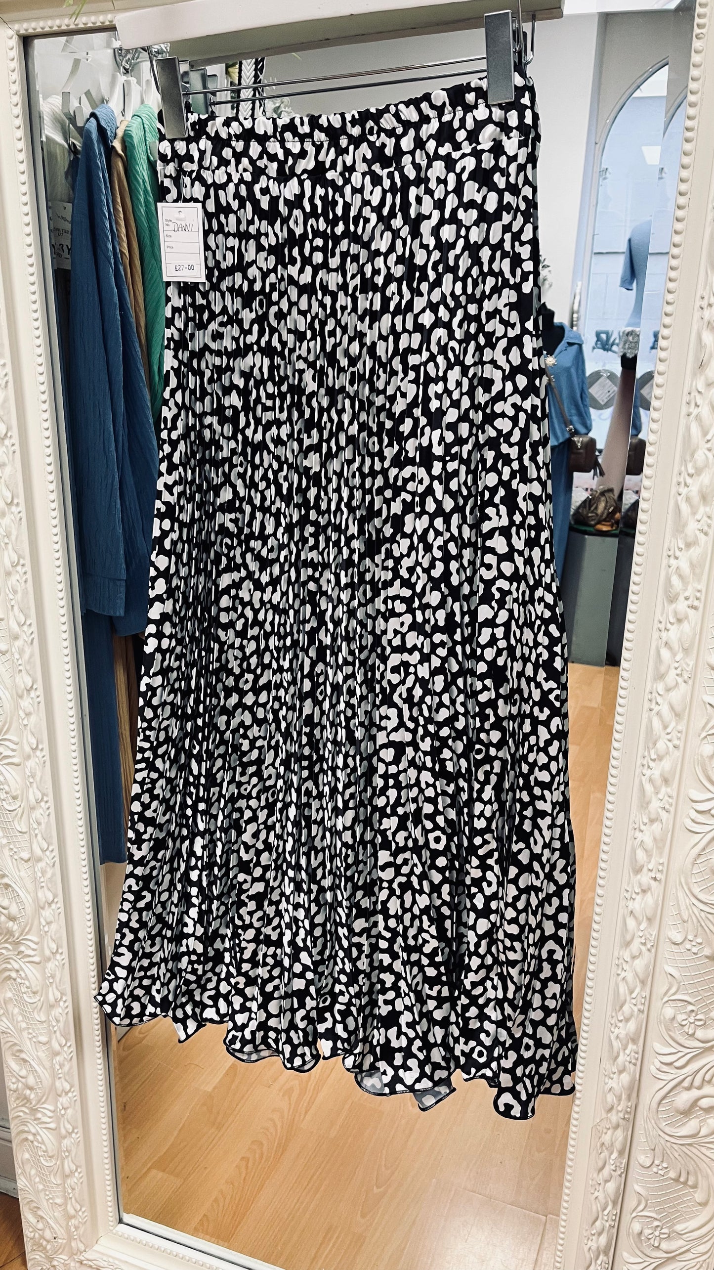 Danni Animal Print Skirt