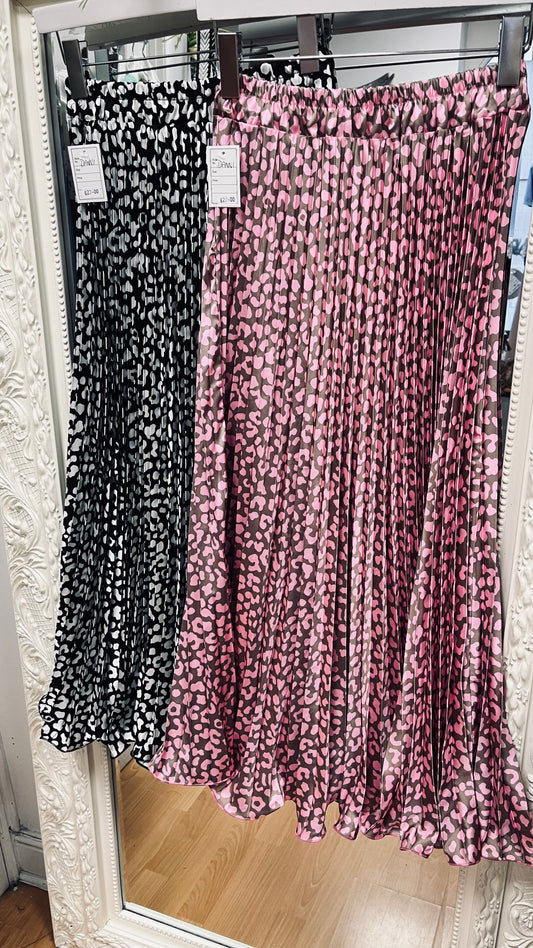 Danni Animal Print Skirt