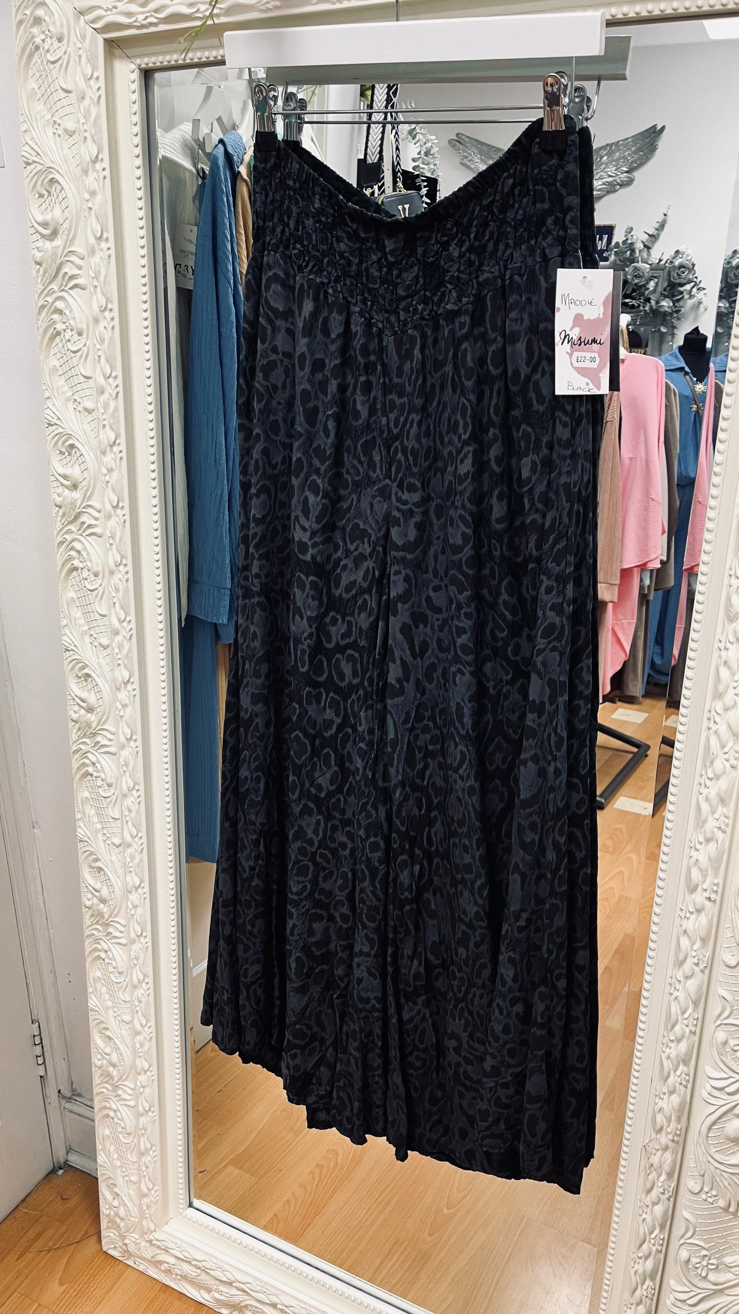 Maddie Animal Print Trousers