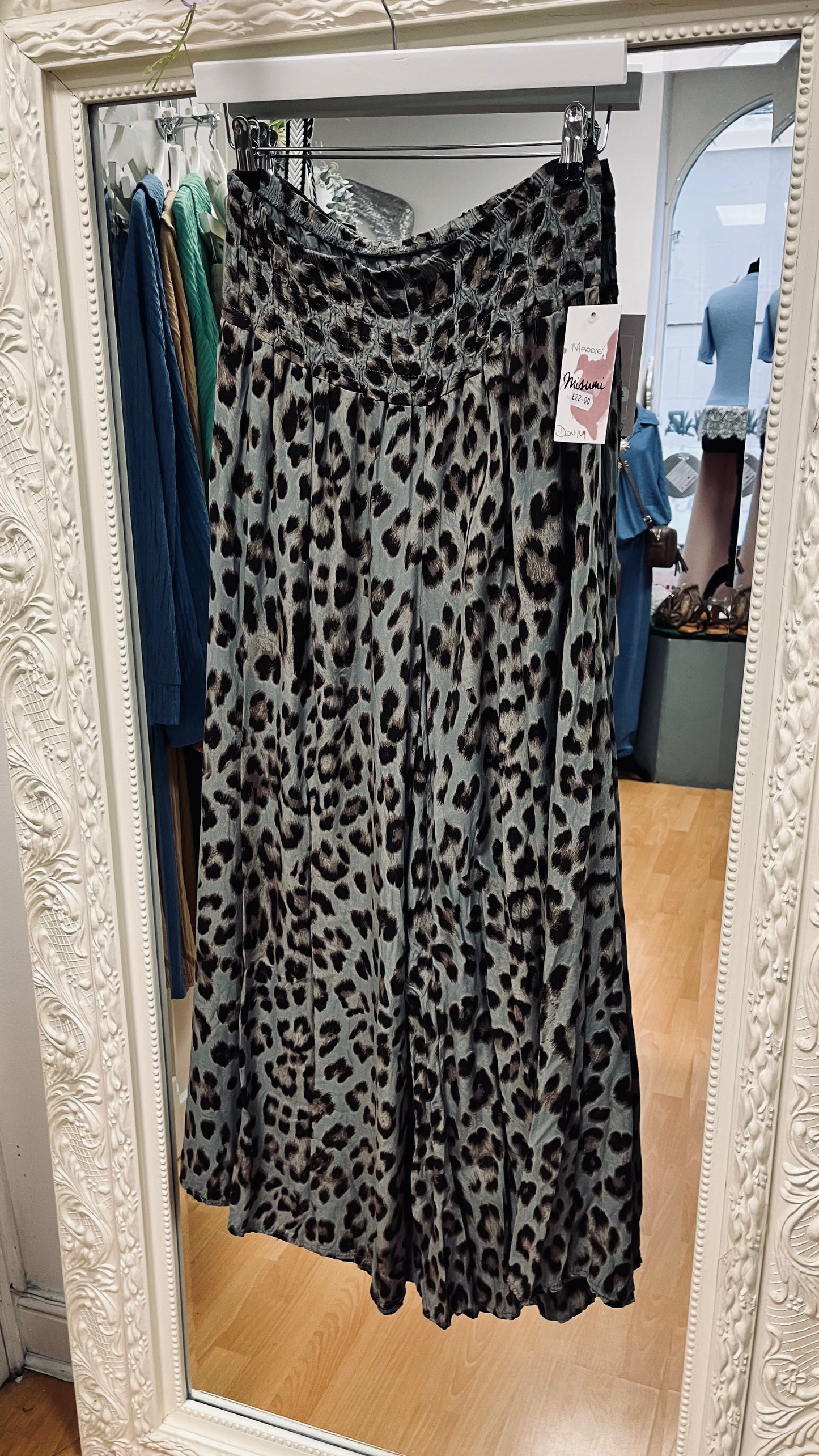 Maddie Animal Print Trousers