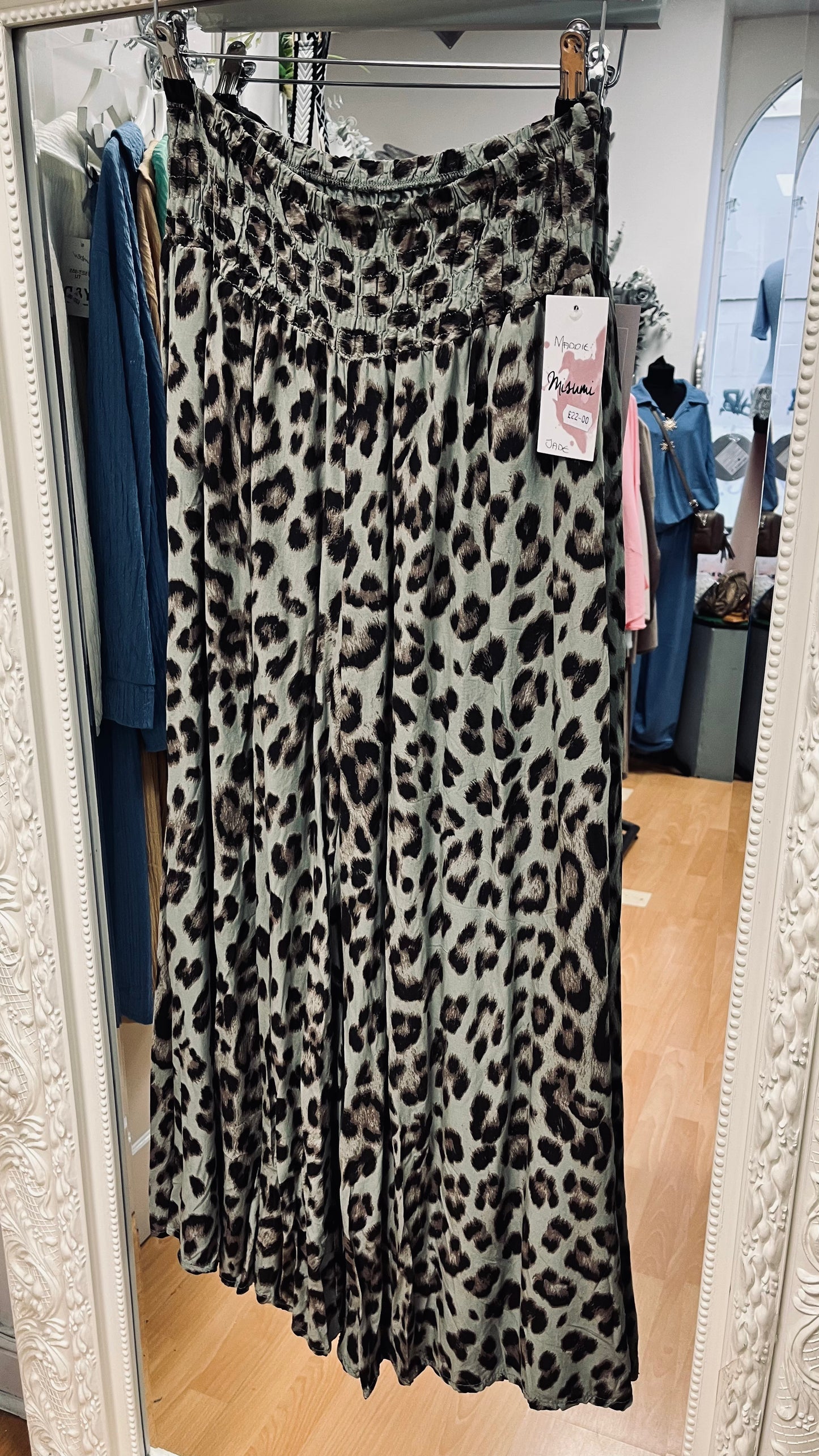 Maddie Animal Print Trousers