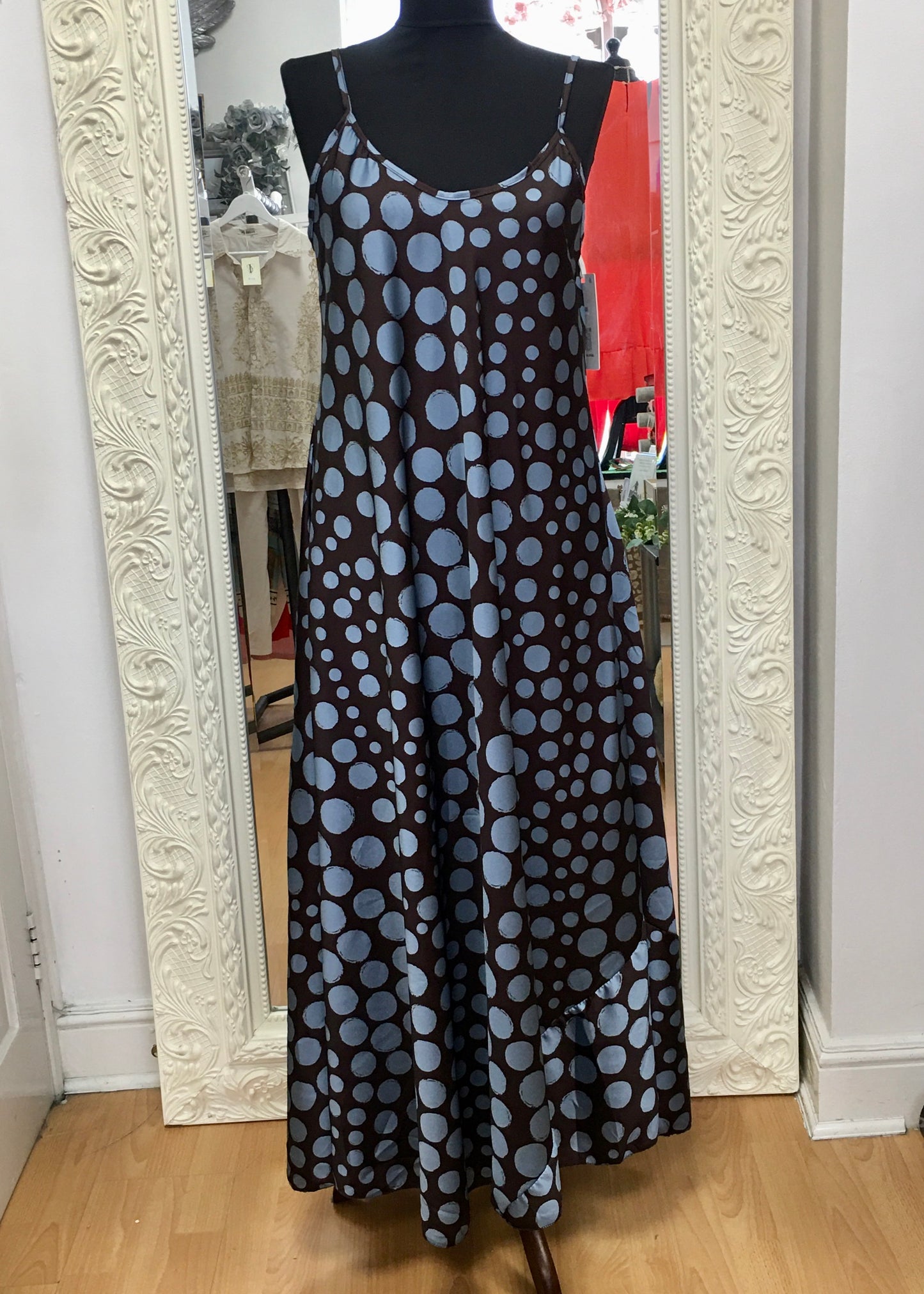 Angharad satin dress