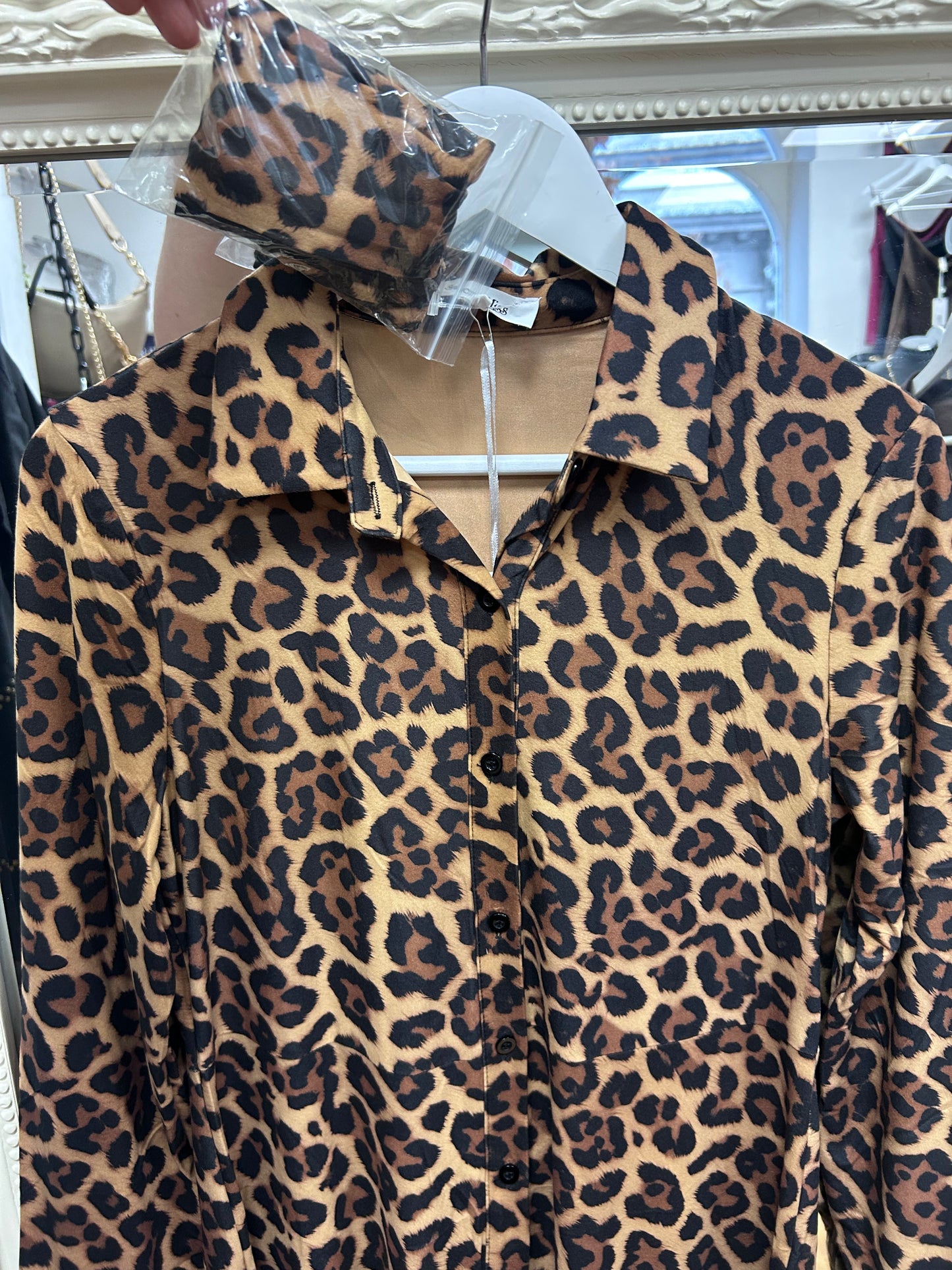 Roxanne~ Leopard print dress