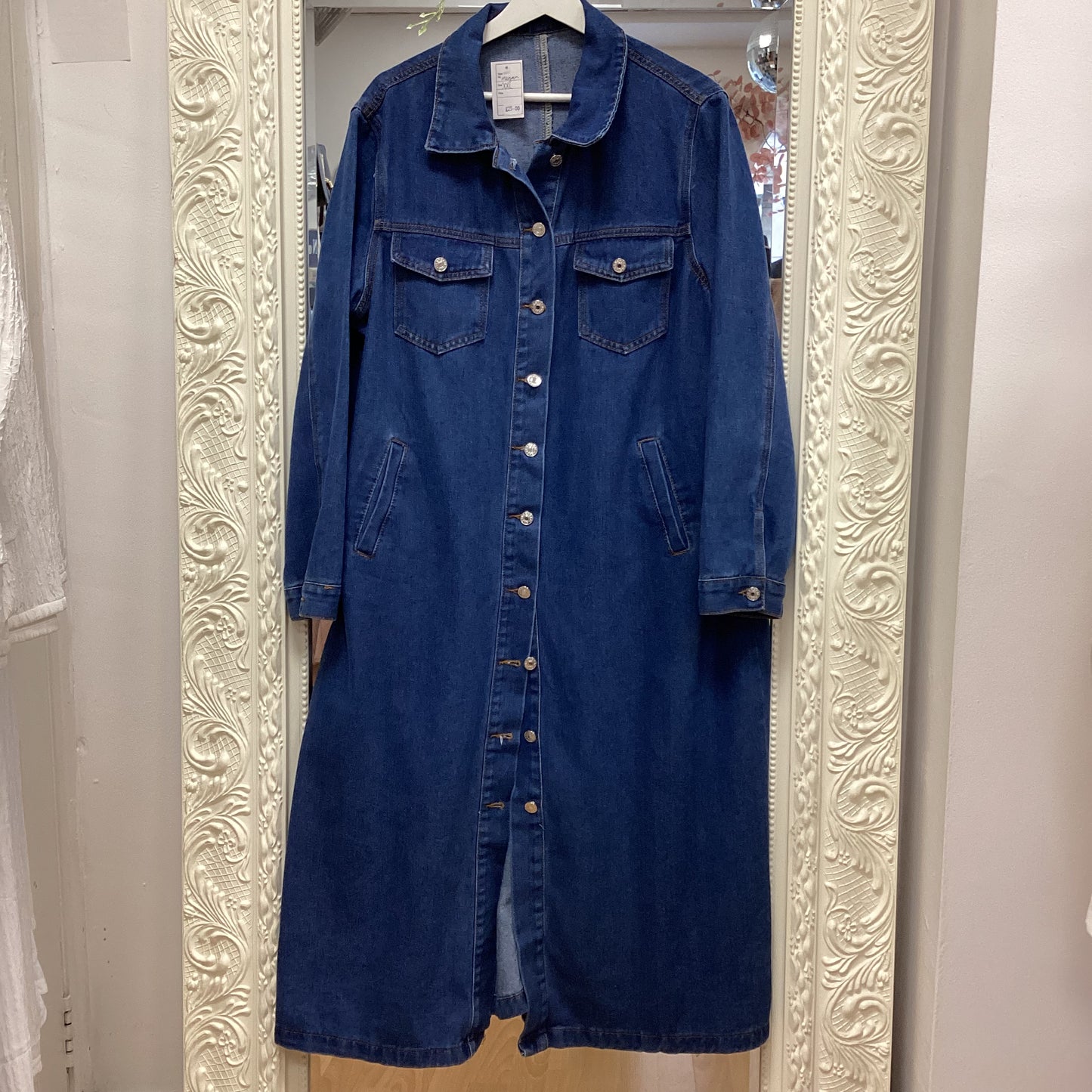 Megan Denim/ Coat dress